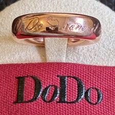 Dodo Pomellato Anello Fede Fascia Oro Rosa Sono Il Tuo Dodo 13/53 Fuori Produzio
