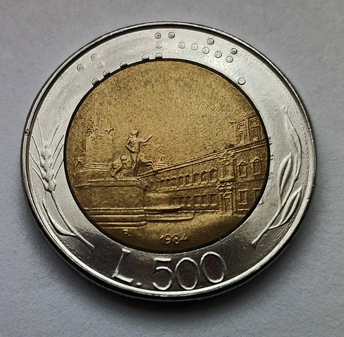 Italy 500 lire 1984 - 500,