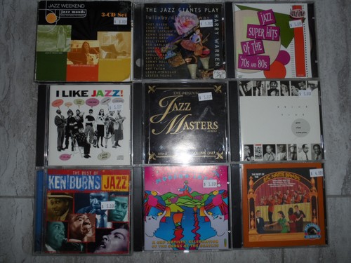 Jazz various artist lot - 9,