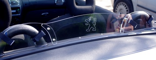 Peugeot 206 wind deflector - peugeot,