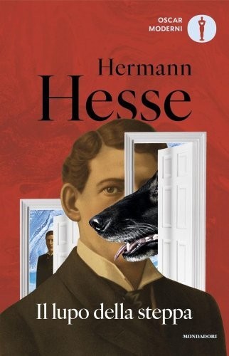 Libro lupo della steppa - steppa,