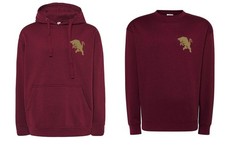 FELPA tifoso torino cappuccio o girocollo granata torello oro anni 70 80 90