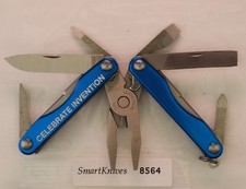Leatherman Squirt P4 (blu) - usato, ritirato, ottimo Celebrate Invention #8564