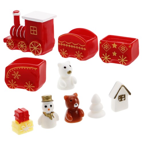 Set mini trenini resina - in,
