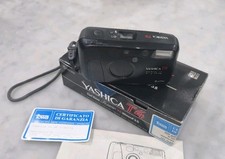 Kamera Yashica T4 Zeiss Tessar 3.5/35mm Black Point & Shoot 
