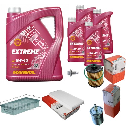 Mahle controllo set mannol - mahle, 9l