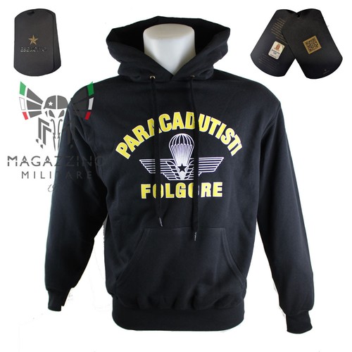 Felpa con cappuccio brigata - felpa,