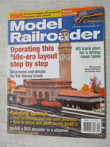 Model railroader magazine - railroader,