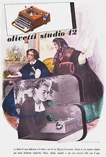 PUBBL. 1941 OLIVETTI STUDIO 42