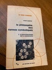 E. Cassirer, philosophie des
