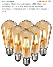 Lampadine Edison Vintage