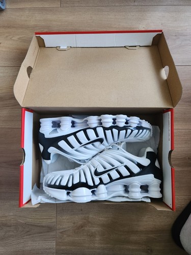 Nike shox white black - shox, eu45
