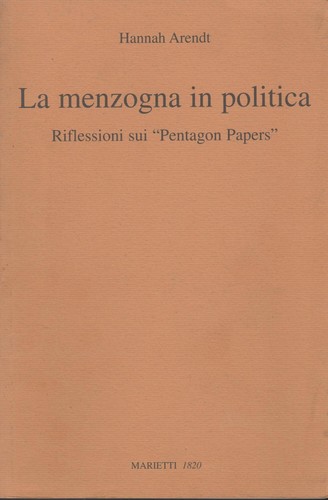 Menzogna politica - la, in