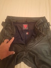 Pantaloni Pelle Uomo Moto Dainese