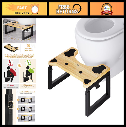 Sgabello pieghevole altezza - wc,