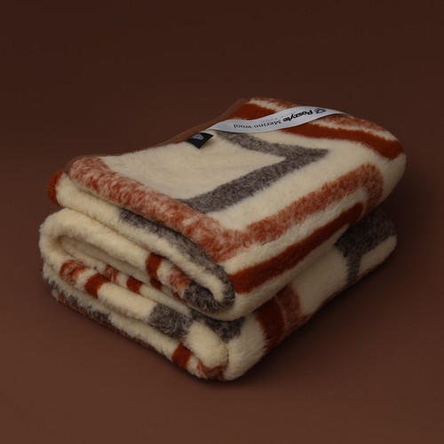 Coperta lana merino - lana, modello