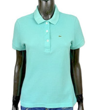 Polo Lacoste Donna 42  S Verde