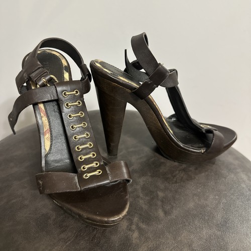 Sandali con tacco burberry - con,