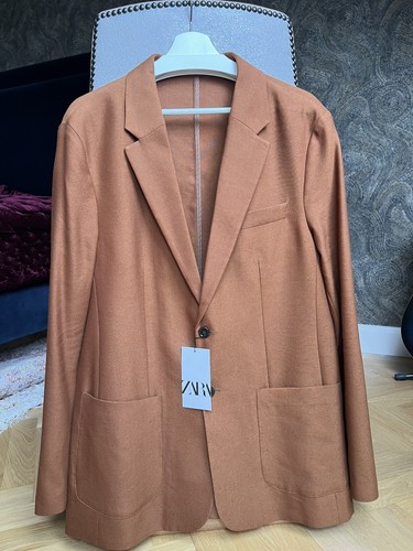 Blazer zara misto lino - zara,