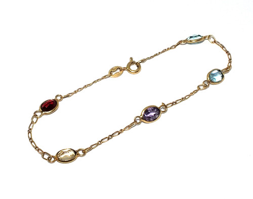 Bracciale aperto oro giallo - aperto,