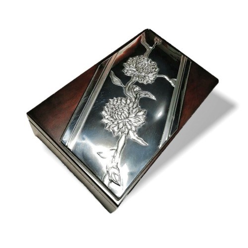 Scatola argento legno - scatola, e