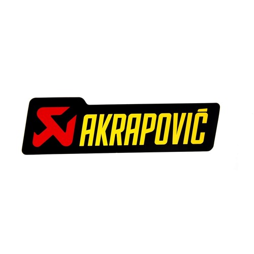 Adesivo scarico akrapovic - adesivo,