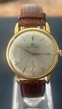 Movado Calatrava Rose Gold 18 K Vintage Original Dial Rare