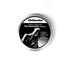 1 spilla NEW pubblicitario gillette rasoio barba techmatic lametta barbiere