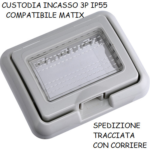 Supporto idrobox ip55 - idrobox, placca