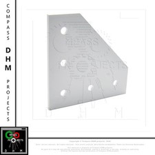 Staffa triangolo 90° per