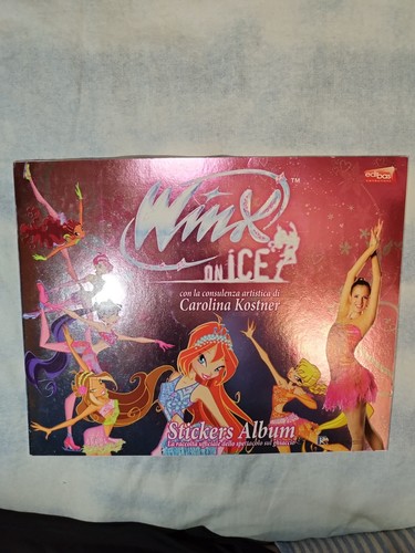 Winx ice stickers album - winx, on