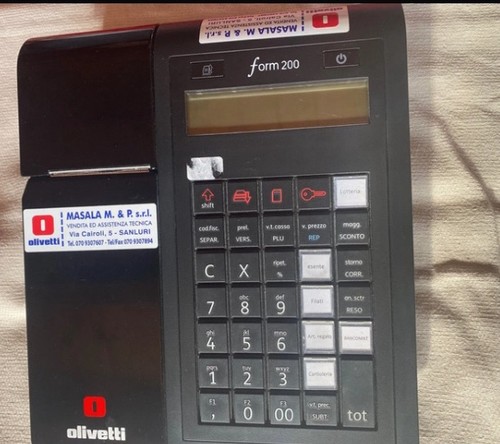 Olivetti form 200 - 200, calcolatrice