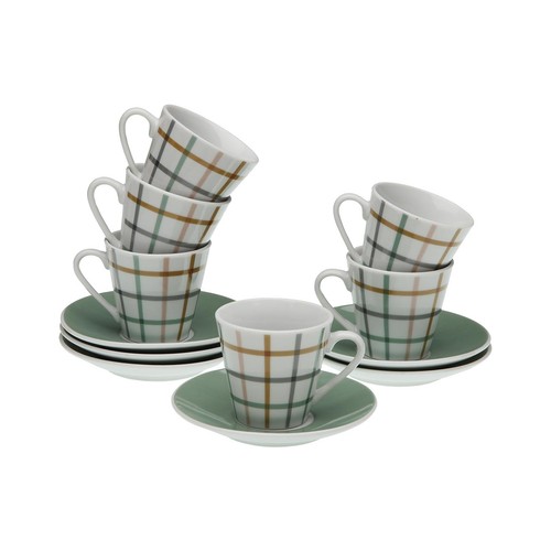 Set tazas cafe con plato - tazas,