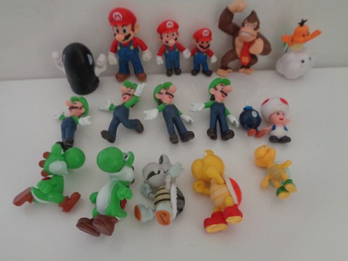 Pacchetto figurine super - super, mario