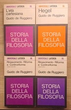 Lotto 4 volumi Storia Della