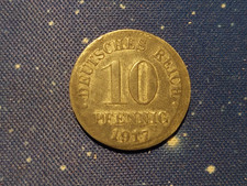 10 Pfennig 1917 Impero tedesco