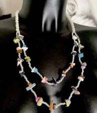 ?COLLANA BIJOUX ALTA BIGIOTTERIA VINTAGE  IN PIETRE DURE Multicolore 