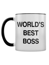 World's Best Boss Black Inner
