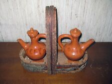 boccette in terracotta per olio e aceto Altezza boccetta cm 15