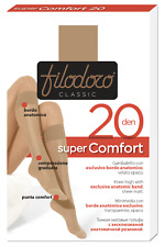 6 Gambaletti Filodoro den 20 denari da donna velati opachi Super Comfort calze