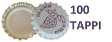 100PEZZI TAPPI CORONA 26