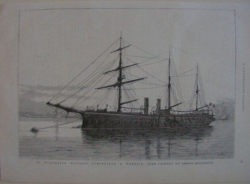 1877 veliero cristoforo - veliero,