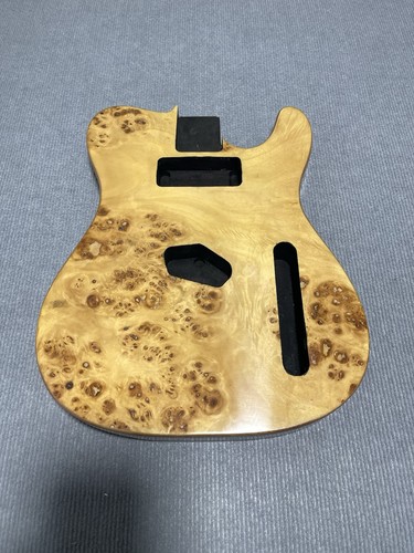 Corpo chitarra burl legno - corpo,