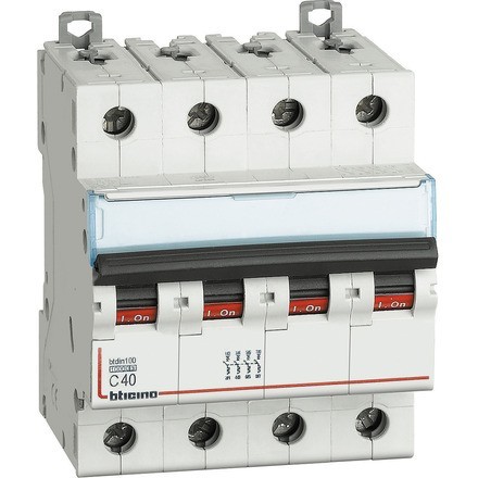 Interruttore magnetotermico - magnetotermico, 4p