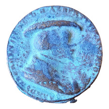 Copia di moneta in bronzo