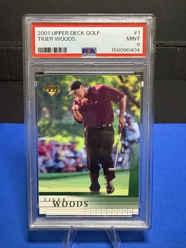 2001 upper deck - golf, tiger