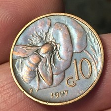 Regno d'Italia 10 Centesimi 1927 Ape 