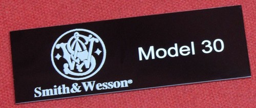 Targa vetrina smith wesson - vetrina, &