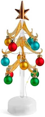 Natale albero vetro con - vetro,