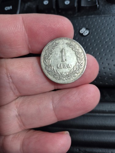 Turchia lira 1947 rarissima - lira,
